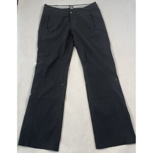 REI Womens Roll Tab Convertable Pants Capri Stretch Hiking SZ 10 Straight Legg